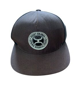 Hooey Brands Spring Branch Logo Patch Cap Trucker Snapback